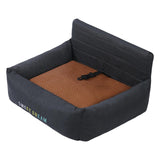 Maxbell Dog Car Seat Breathable Cat Car Seat for Small Medium Dogs Indoor Cats Bunny Black