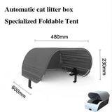 Maxbell Cats Sandbox Cover Foldable Spillproof Automatic Cat Toilet Stinkyproof Tent