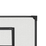 Maxbell Aquarium Anti Jumping Net Cover Mesh with Window Cuttable DIY Tear Resistant 90x50cm