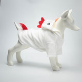 Maxbell Dog Chicken Costume Animal Clothes Funny Dog Clothes for Cosplay Party Puppy S
