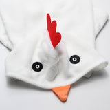 Maxbell Dog Chicken Costume Animal Clothes Funny Dog Clothes for Cosplay Party Puppy S