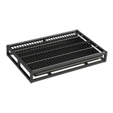 Maxbell Indoor Dog Potty Tray Washable Portable Mesh Grids Keep Clean Dog Litter Box black M