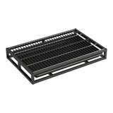 Maxbell Indoor Dog Potty Tray Washable Portable Mesh Grids Keep Clean Dog Litter Box black M