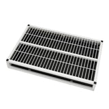 Maxbell Indoor Dog Potty Tray Washable Portable Mesh Grids Keep Clean Dog Litter Box White M