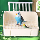 Maxbell Parrot Bath Shower USB Automatic Parrot Bird Bathtub for Medium Birds Budgie