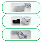 Maxbell Parrot Bath Shower USB Automatic Parrot Bird Bathtub for Medium Birds Budgie