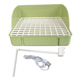 Maxbell Parrot Bath Shower USB Automatic Parrot Bird Bathtub for Medium Birds Budgie