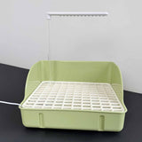 Maxbell Parrot Bath Shower USB Automatic Parrot Bird Bathtub for Medium Birds Budgie