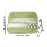 Maxbell Parrot Bath Shower USB Automatic Parrot Bird Bathtub for Medium Birds Budgie