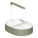 Maxbell Bird Automatic Bath Shower Automatic Bird Bathtub for Budgie Parakeet Conure