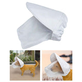 Maxbell Field Guard for Dogs Mesh Keep Mosquito Fly Grass Seeds Out Dog Foxtail Mask White M