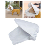 Maxbell Field Guard for Dogs Mesh Keep Mosquito Fly Grass Seeds Out Dog Foxtail Mask White M