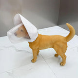 Maxbell Field Guard for Dogs Mesh Keep Mosquito Fly Grass Seeds Out Dog Foxtail Mask White XL