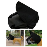 Maxbell Field Guard for Dogs Mesh Keep Mosquito Fly Grass Seeds Out Dog Foxtail Mask Black M
