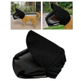 Maxbell Field Guard for Dogs Mesh Keep Mosquito Fly Grass Seeds Out Dog Foxtail Mask Black XL