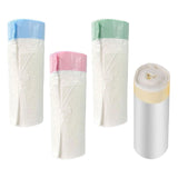 Maxbell 15Pcs Cat Litter Box Liners Thickened Trash Bags Automatic Litter Box Liners White