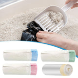 Maxbell 15Pcs Cat Litter Box Liners Thickened Trash Bags Automatic Litter Box Liners White