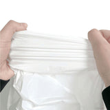 Maxbell 15Pcs Cat Litter Box Liners Thickened Trash Bags Automatic Litter Box Liners White