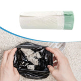 Maxbell 15Pcs Cat Litter Box Liners Thickened Trash Bags Automatic Litter Box Liners Green