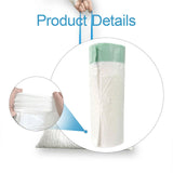 Maxbell 15Pcs Cat Litter Box Liners Thickened Trash Bags Automatic Litter Box Liners Green