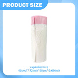 Maxbell 15Pcs Cat Litter Box Liners Thickened Trash Bags Automatic Litter Box Liners Pink