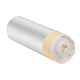 Maxbell 15Pcs Cat Litter Box Liners Thickened Trash Bags Automatic Litter Box Liners Light Yellow