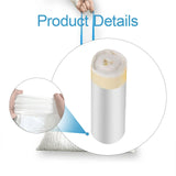 Maxbell 15Pcs Cat Litter Box Liners Thickened Trash Bags Automatic Litter Box Liners Light Yellow