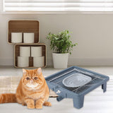 Maxbell Pet Toilet Pet Supplies Keep Paws Floors Clean with Drain Pipe Dog Potty Pan