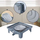 Maxbell Pet Toilet Pet Supplies Keep Paws Floors Clean with Drain Pipe Dog Potty Pan