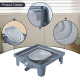 Maxbell Pet Toilet Pet Supplies Keep Paws Floors Clean with Drain Pipe Dog Potty Pan