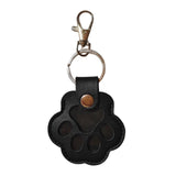 Maxbell Pet Hair Keepsake Keyring Key Holder Charm Cartoon Cute Dog Cat Fur Memorial Black