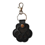 Maxbell Pet Hair Keepsake Keyring Key Holder Charm Cartoon Cute Dog Cat Fur Memorial Black