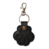 Maxbell Pet Hair Keepsake Keyring Key Holder Charm Cartoon Cute Dog Cat Fur Memorial Black