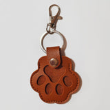 Maxbell Pet Hair Keepsake Keyring Key Holder Charm Cartoon Cute Dog Cat Fur Memorial Brown