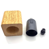 Maxbell Pendant Light Cord E27 Socket Retro Style for Cafe Hotel (Bulb Not Included) Square