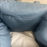 Maxbell Dog Car Seat Adjustable Strap Sturdy with Storage Pockets Puppy Booster Seat Black