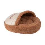 Maxbell Slipper Cat Bed with Cover Comfortable Dog Bed Soft Cozy for Small Dogs 65x45cm