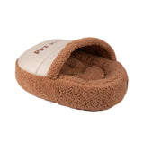 Maxbell Slipper Cat Bed with Cover Comfortable Dog Bed Soft Cozy for Small Dogs 65x45cm