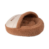 Maxbell Slipper Cat Bed with Cover Comfortable Dog Bed Soft Cozy for Small Dogs 65x45cm