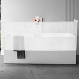 Maxbell Bathtub Shower Curtain Splashproof Multipurpose Clear EVA Bath Splash Guards