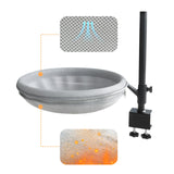 Maxbell Cat Desk Bed Kitten Furniture for Indoor Cats Clamp Mount Cat Hammock Perch Mesh Cloth and Plush