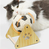 Maxbell Cat Scratching Ball Gift Cat Scratcher Toy for Playing Indoor Claws Grinding 18cm