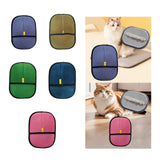 Maxbell Pet Hair Remover Glove Soft Pet Groomimg Gloves for Dogs Small Animals Horse Purple