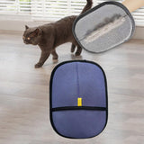 Maxbell Pet Hair Remover Glove Soft Pet Groomimg Gloves for Dogs Small Animals Horse Purple