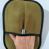 Maxbell Pet Hair Remover Glove Soft Pet Groomimg Gloves for Dogs Small Animals Horse Yellow