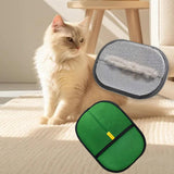 Maxbell Pet Hair Remover Glove Soft Pet Groomimg Gloves for Dogs Small Animals Horse Green