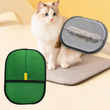 Maxbell Pet Hair Remover Glove Soft Pet Groomimg Gloves for Dogs Small Animals Horse Green