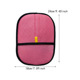 Maxbell Pet Hair Remover Glove Soft Pet Groomimg Gloves for Dogs Small Animals Horse Pink