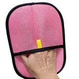 Maxbell Pet Hair Remover Glove Soft Pet Groomimg Gloves for Dogs Small Animals Horse Pink