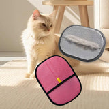 Maxbell Pet Hair Remover Glove Soft Pet Groomimg Gloves for Dogs Small Animals Horse Pink